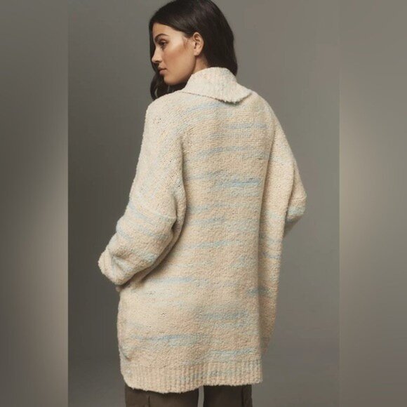 NWT Size XL (P2P 30") -Anthro Oversized Cardigan Sweater made in Italy (US$ 198) - Picture 6 of 16